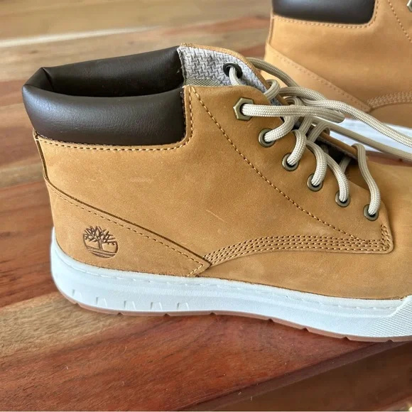 New Timberland Men's Maple Grove Leather Chukka Boots - Picture 4 of 8